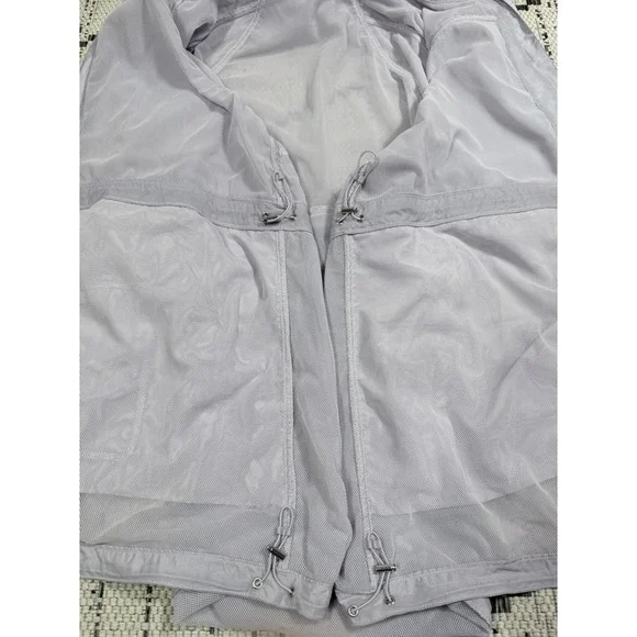 Lululemon‎ Clear Intention Jacket Women's Size 12 Hooded Windbreaker Lavender - Picture 14 of 14